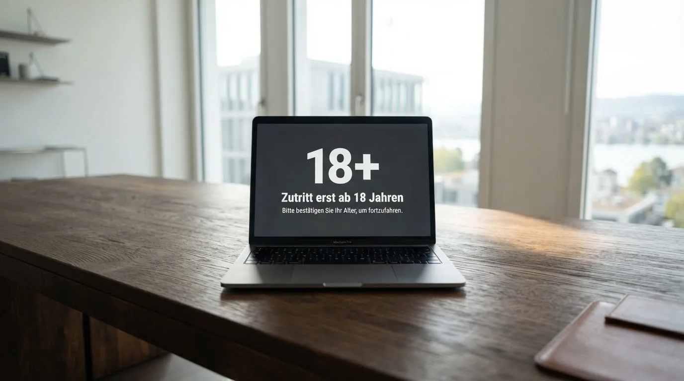 Ein schwerer Holzschreibtisch in einem Büro mit hohen Fenstern, Tageslicht fällt breit auf die leere Platte.